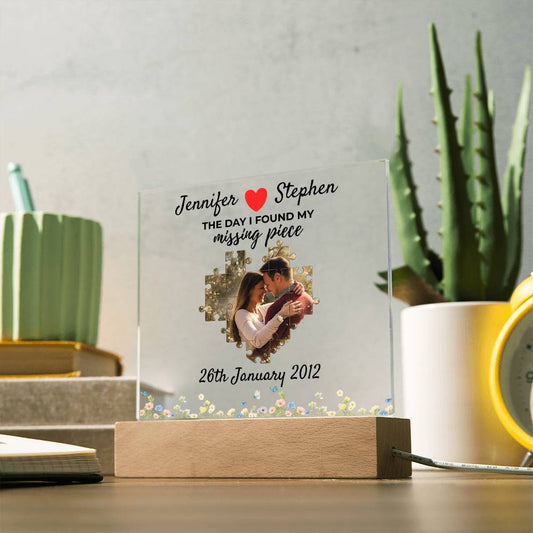 Personalized Anniversary Acrylic