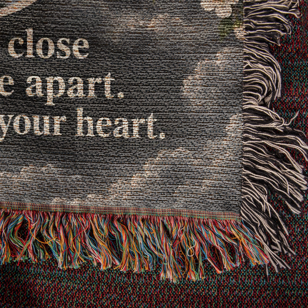 Artwork Heirloom Woven Blanket (Portrait)