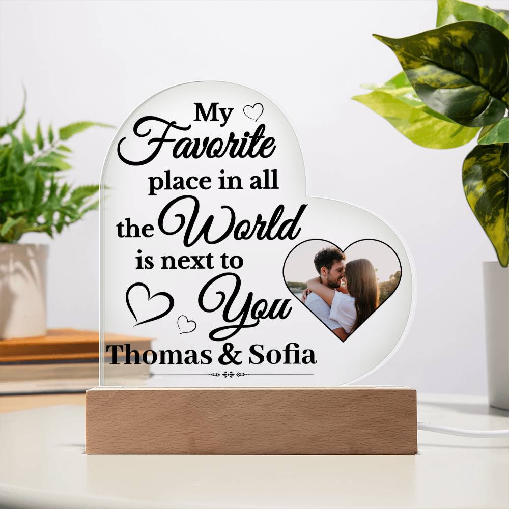 Personalized Soulmate Acrylic Plaque