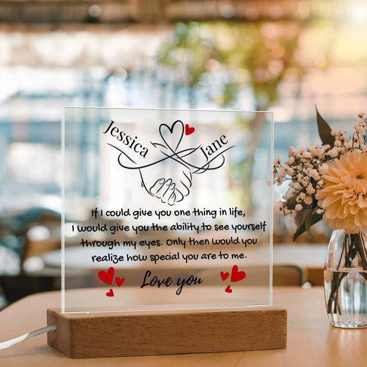 Acrylic Square Plaque