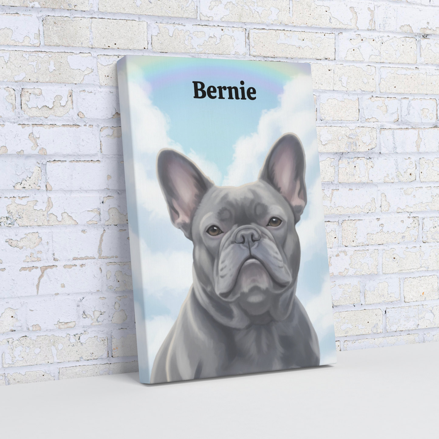 Personalized dog photo