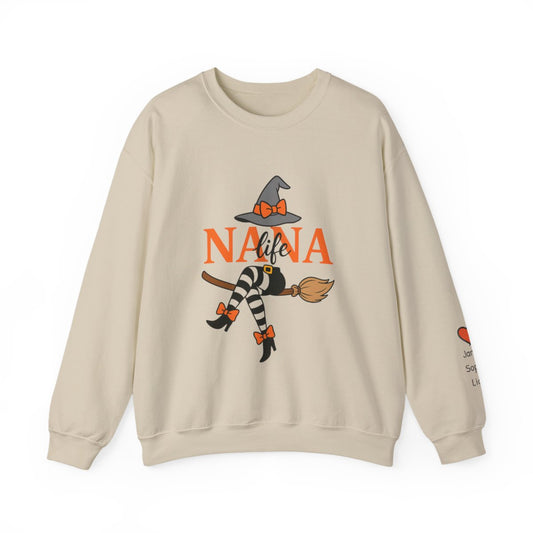 Personalized Nana Witch Sweatshirt