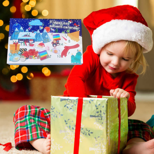 Christmas Gift - Fidget Advent Calendar 24 pcs set Kids Toy