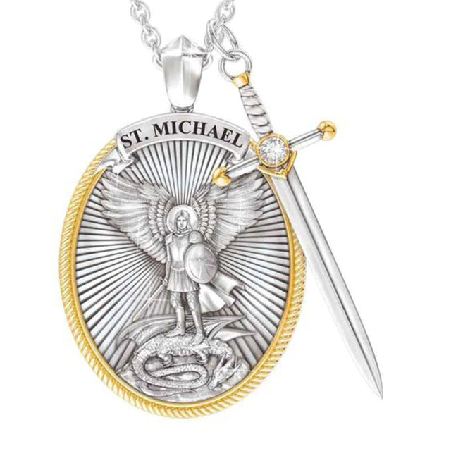 St. Michael The Archangel Necklace