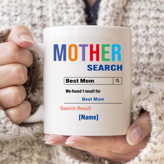 Personalized Best Mom Coffee Mug