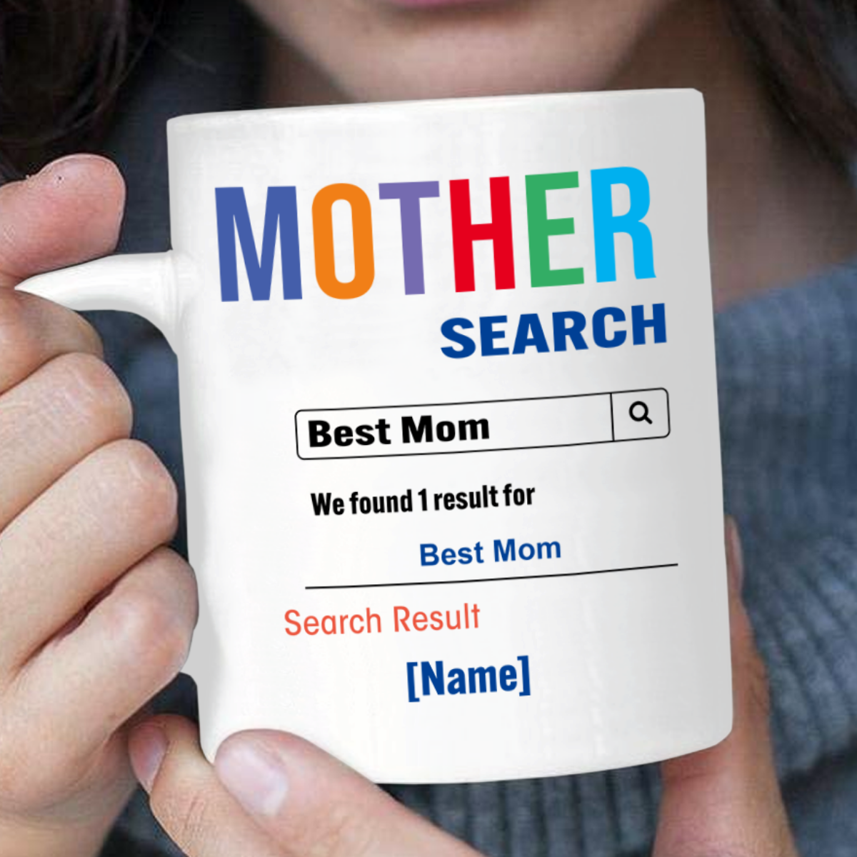 Personalized Best Mom Coffee Mug