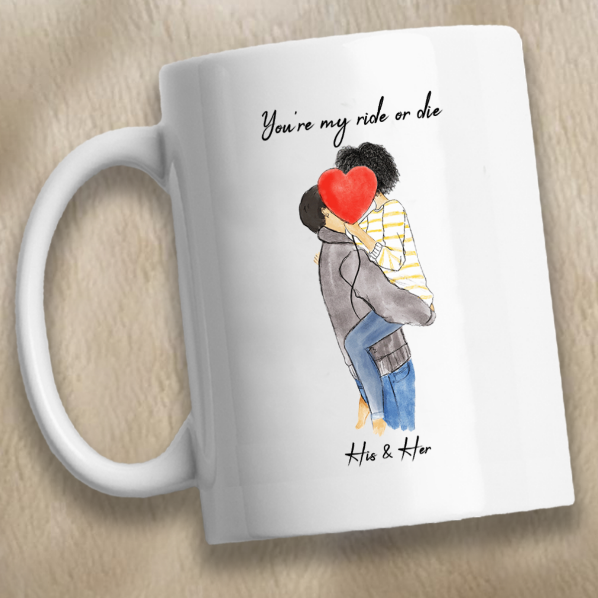 Personalized You're my Ride or Die Coffee Mug