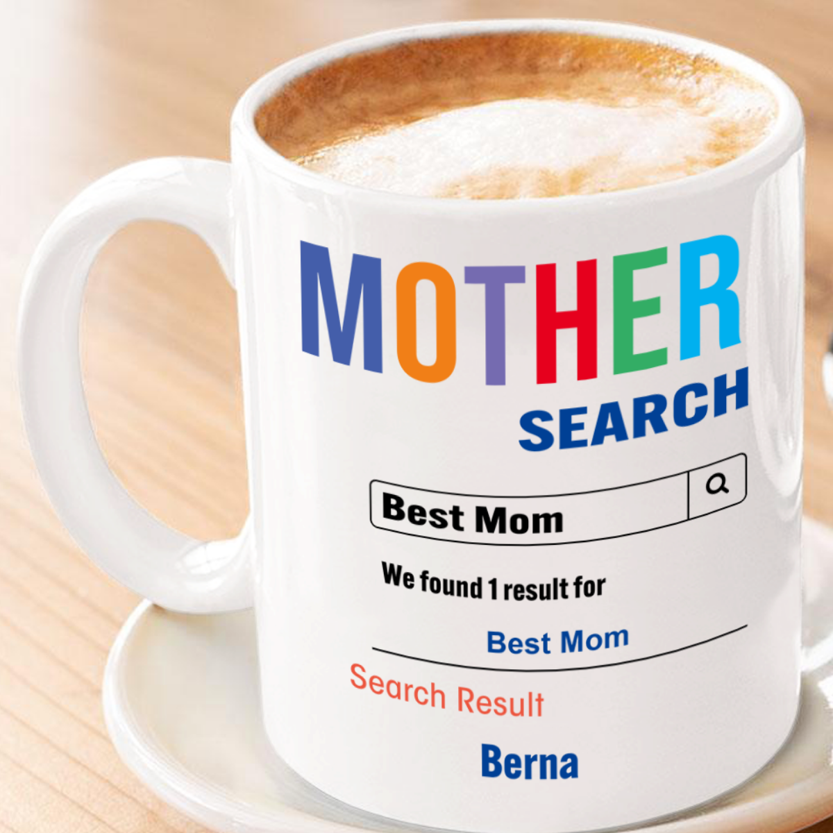 Personalized Best Mom Coffee Mug