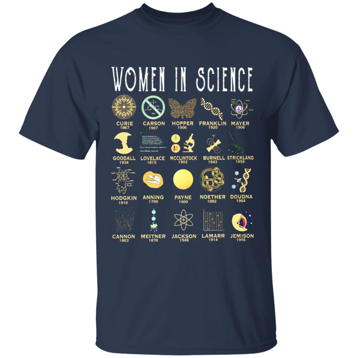 Women in Science Apparel