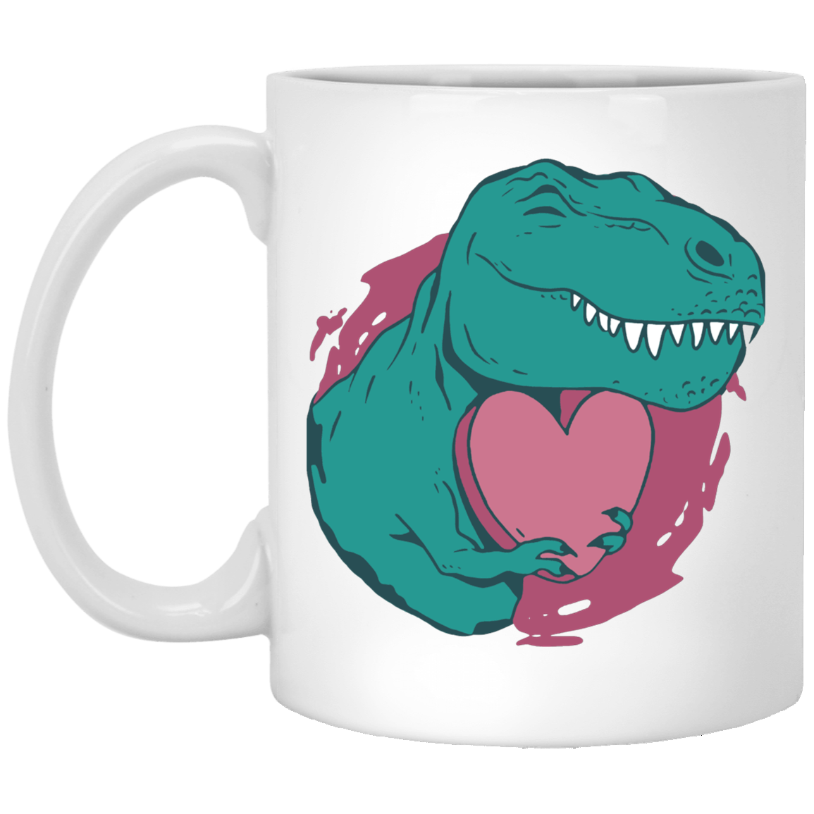 T-Rex Valentine's Day Mug
