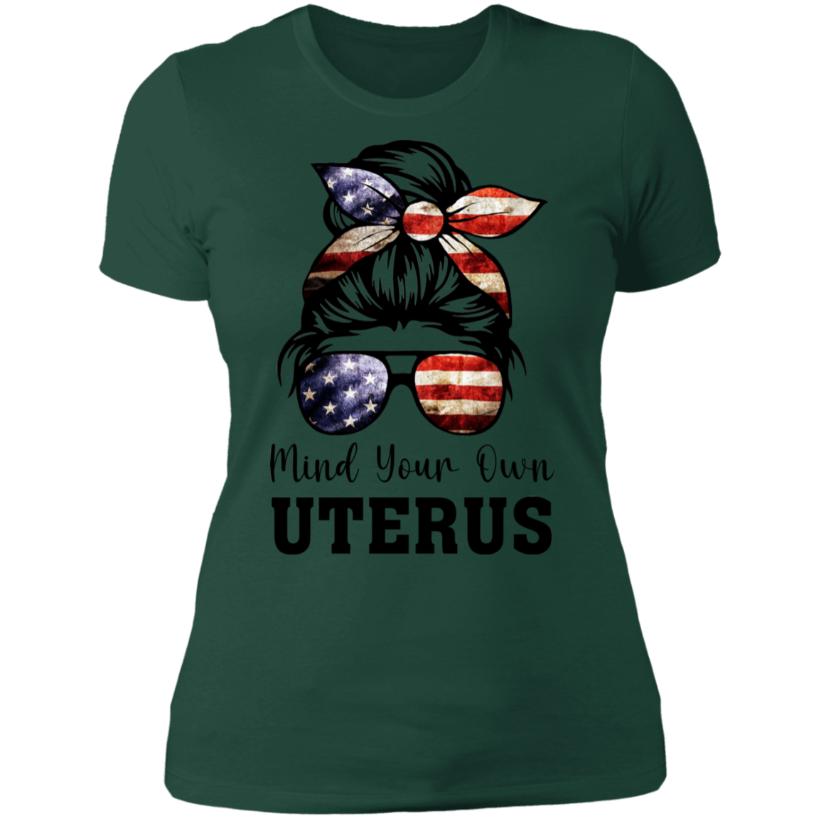 Mind Your Own Uterus Boyfriend T-Shirt