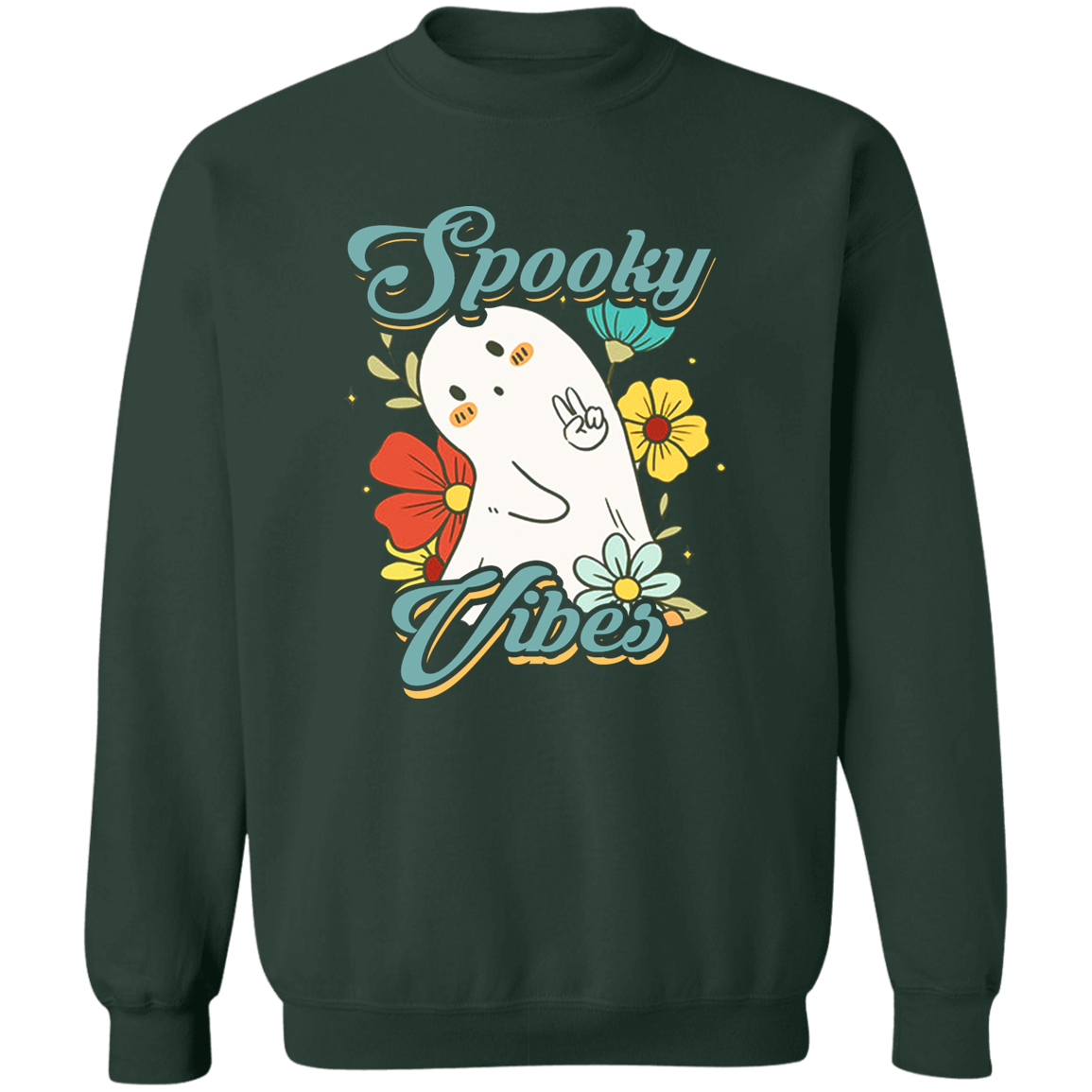 Spooky Vibes Pullover Sweatshirt