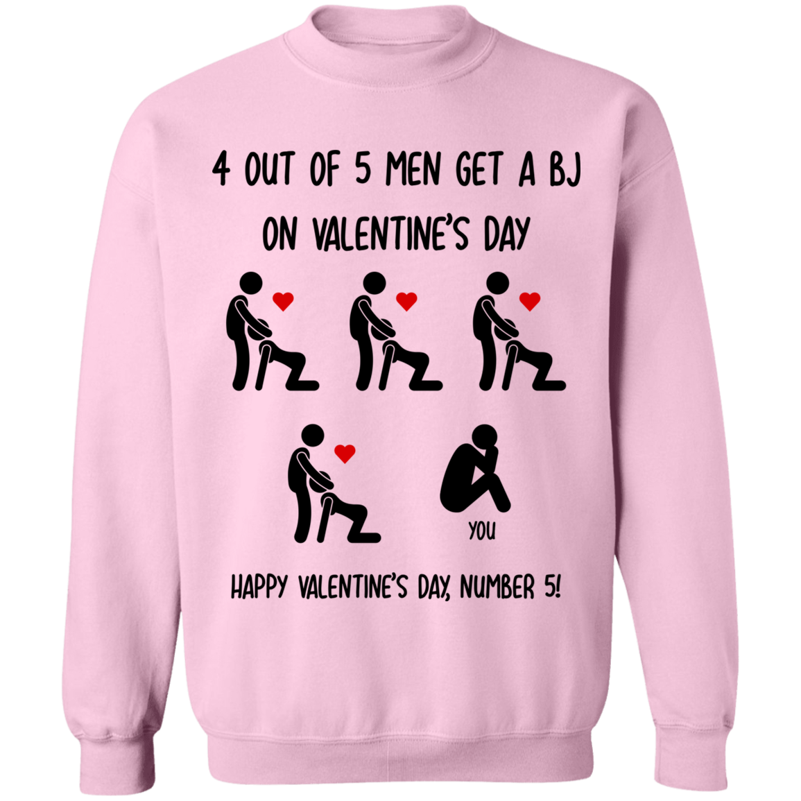 Happy Valentine's Day Number 5 Apparel