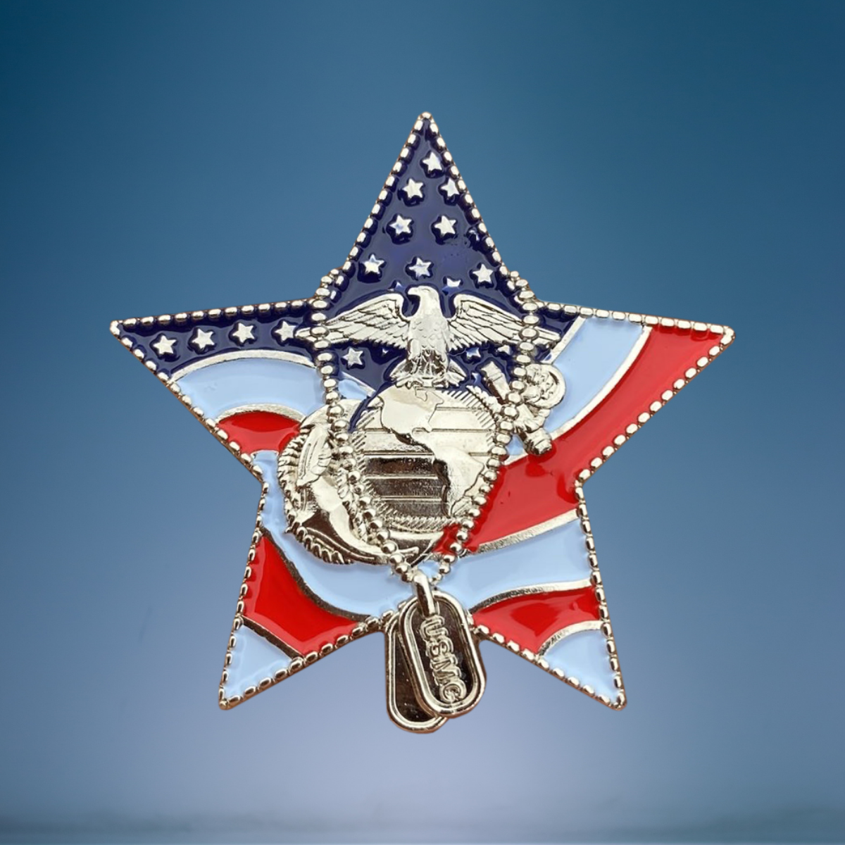 US Marine Corps Veteran Pin