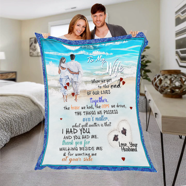 Sherpa blanket husband to wife 2025