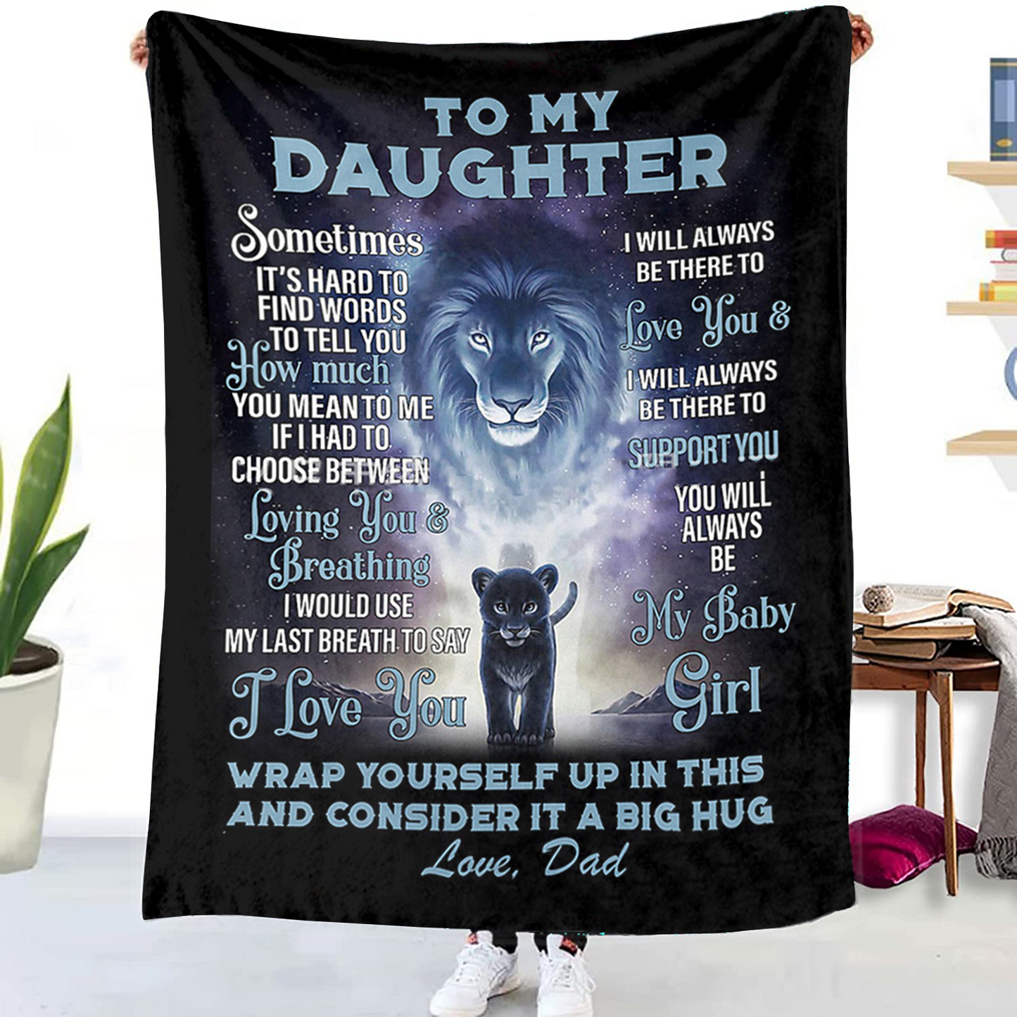 Wrap Yourself up in This and Consider a Big Hug Blanket