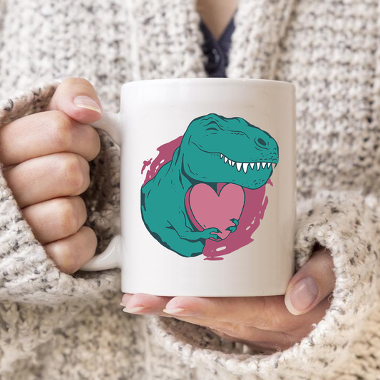 T-Rex Valentine's Day Mug