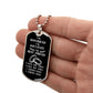 To My Boyfriend Soulmate Best Friend Dog Tag