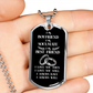 To My Boyfriend Soulmate Best Friend Dog Tag