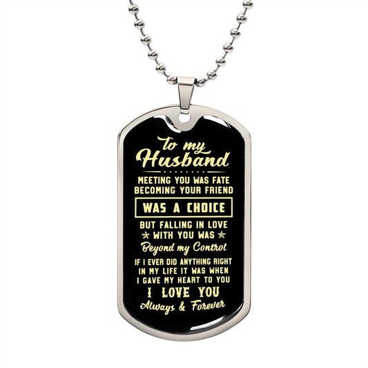 To My Husband | I Gave My Heart to You