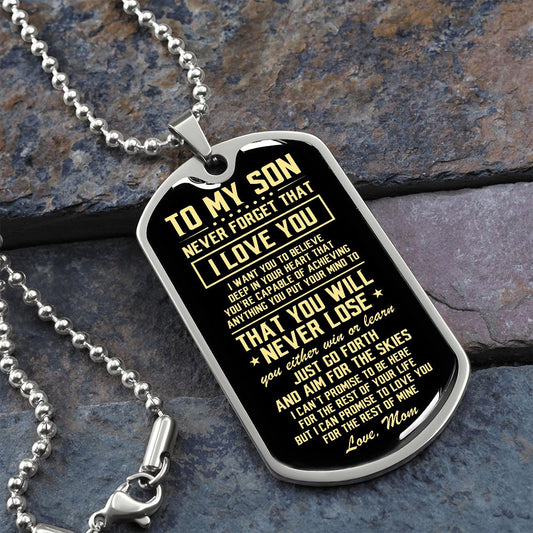 To My Son | You Will Never Lose