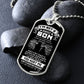 I'm Not a Perfect Son Dog Tag