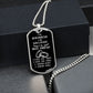 To My Boyfriend Soulmate Best Friend Dog Tag