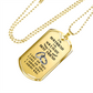 To My Boyfriend Soulmate Best Friend Dog Tag (White)