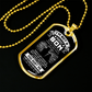 I'm Not a Perfect Son Dog Tag