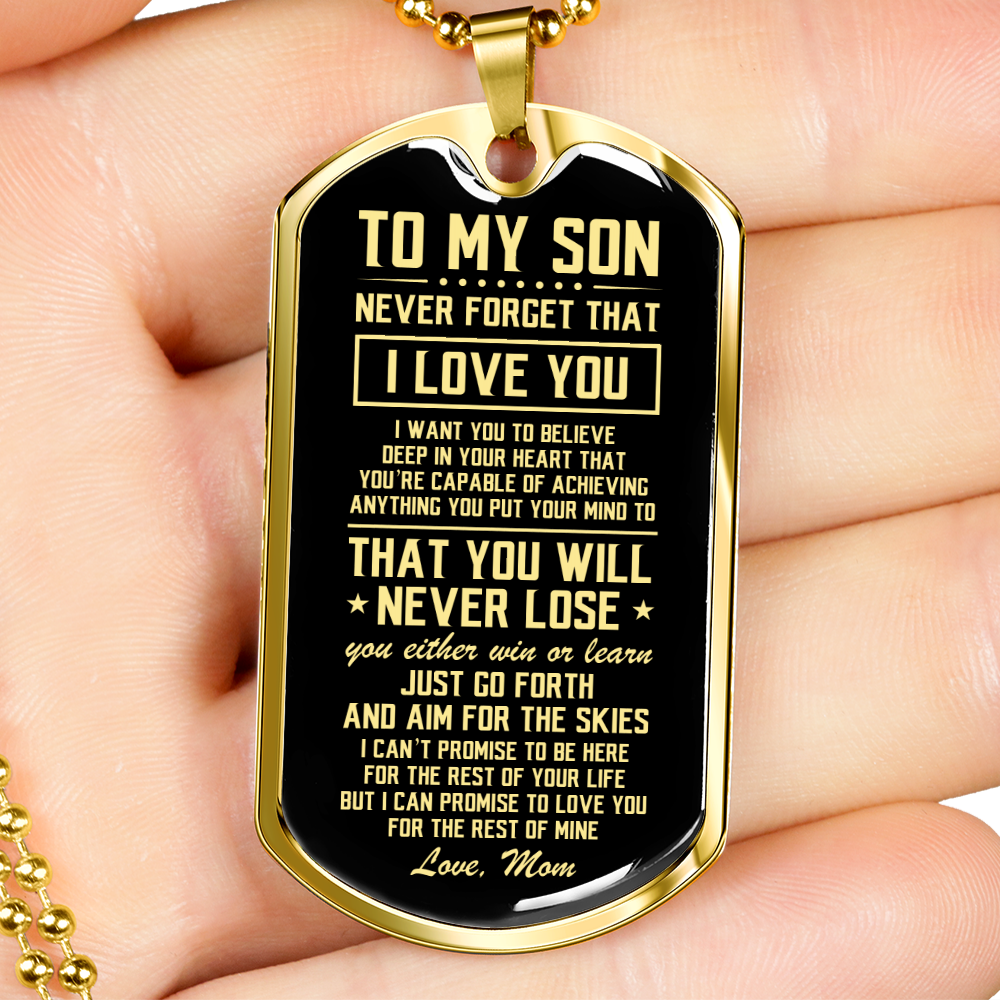 To My Son | You Will Never Lose