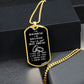 To My Boyfriend Soulmate Best Friend Dog Tag