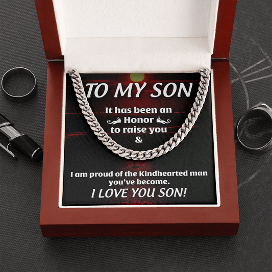 To My Son | It Has Been An Honor