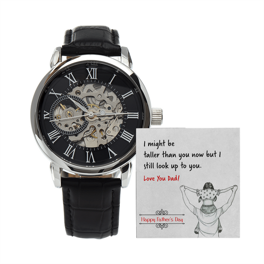 Happy Father's Day | I Still Look Up To You | Father's Day Gift Watch