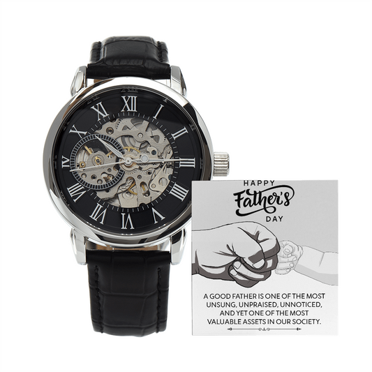 Happy Father's Day | A Good Father Is One Of The Most Valuable Assets | Father's Day Gift Watch