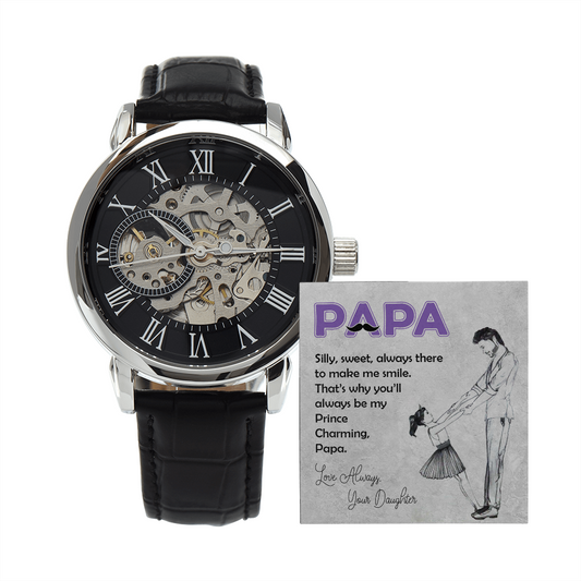 Happy Father's Day | You'll Always Be My Prince Charming | Father's Day Gift Watch