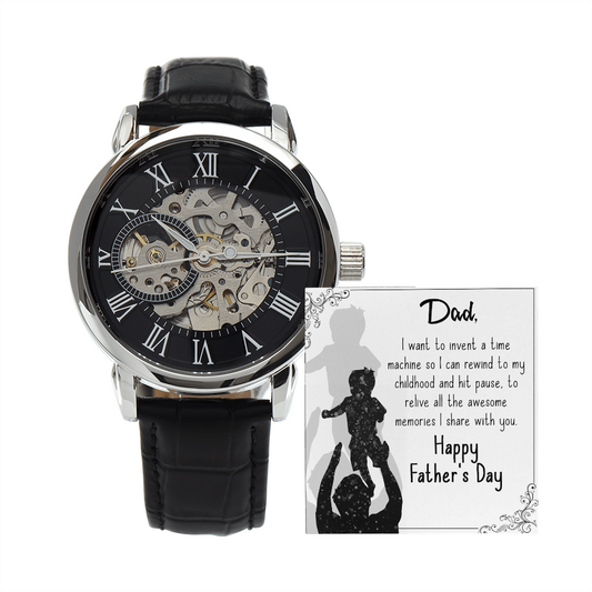 To My Dad Gift Watch | I Want To Invent A Time Machine | Father's Day Gift