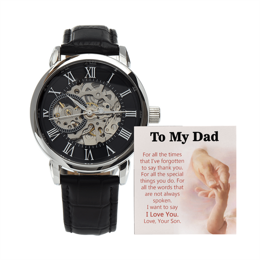 To My Dad Gift Watch | For All The Special Things You Do | Father's Day Gift