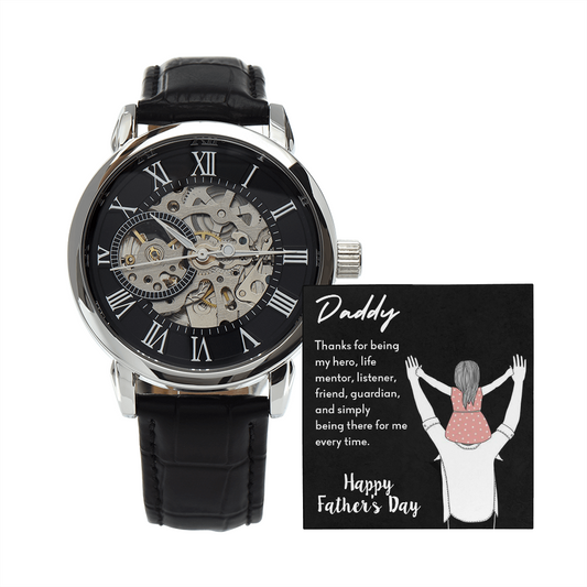Happy Father's Day | Thanks For Being My Hero| Father's Day Gift Watch