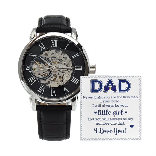 Happy Father's Day | Never Forget | Father's Day Gift Watch