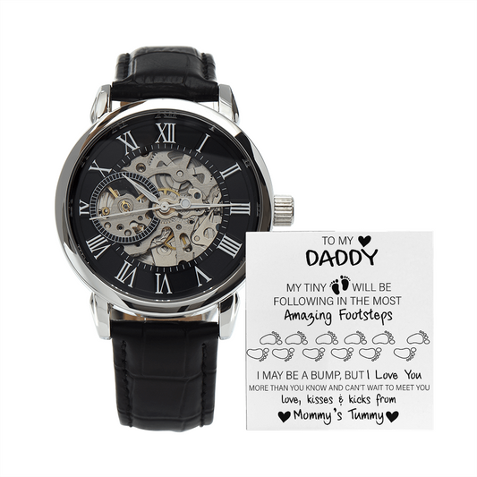 To My Daddy Gift Watch | I May Be A Bump | Father's Day Gift