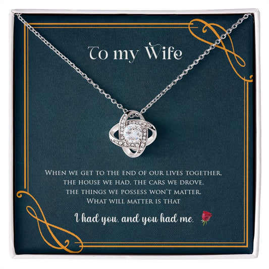 To My Wife | What Will Matter