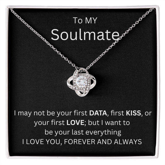 To My Soulmate | Love knot necklace