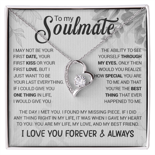 To My Soulmate | The Day I Met You ( Forever Love Necklace)