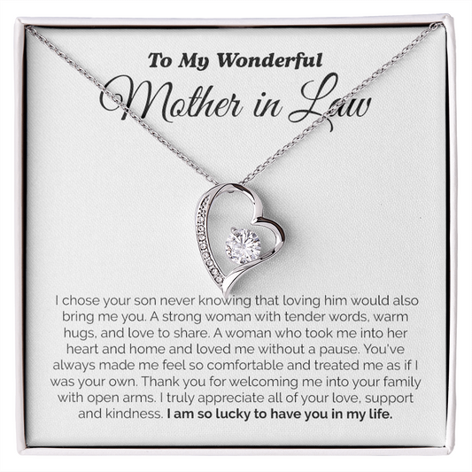 To My Wonderful Mother In Law | I Am So Lucky To Have You In My Life