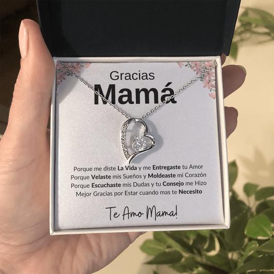 Gracias Mama' Consejo Necklace | Thank You Mama' Love Necklace