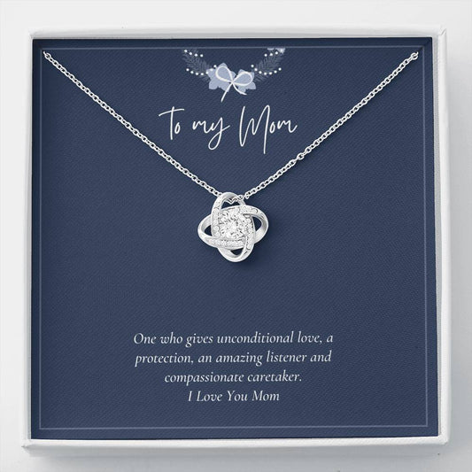 Love Knot Necklace - One Who Gives Unconditional Love