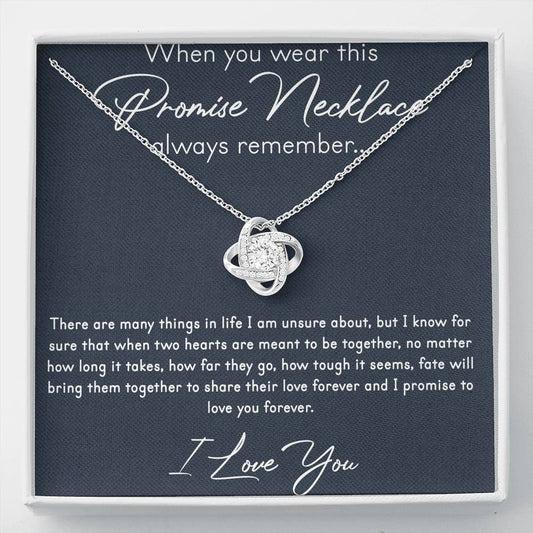 Promise Necklace - Always Remember Me