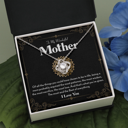To My Wonderful Mother | Of All The Things