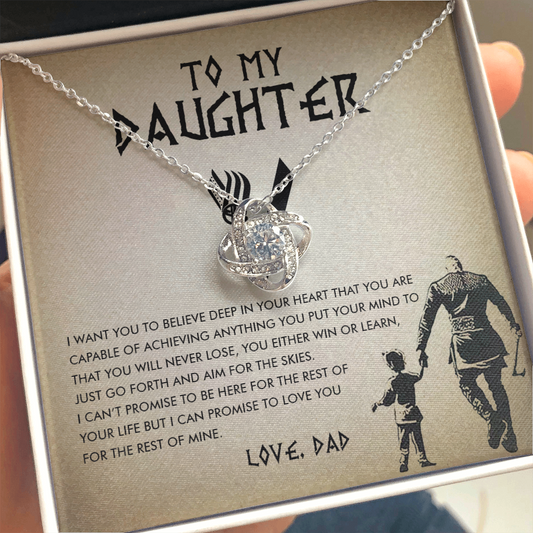 To My Daughter | You Will Never Lose Necklace 💎💓