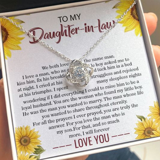 To My Daughter In Law | Love My Boy